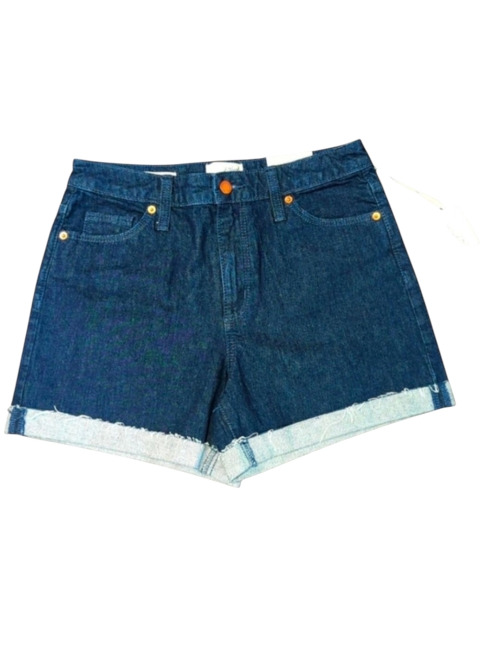 Universal Thread Vintage Dark Rinse Midi Shorts Size 4